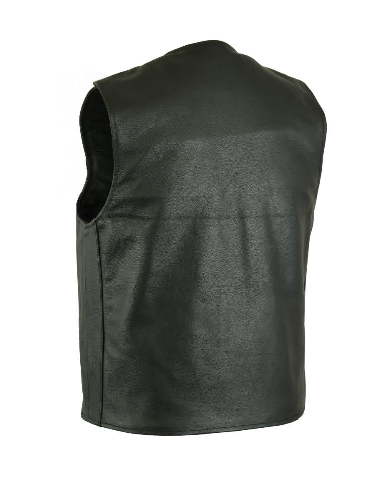 DS125 Men's Single Back Panel Concealed Carry Vest (Buffalo Nickel He  Thunderbird Speed Shop