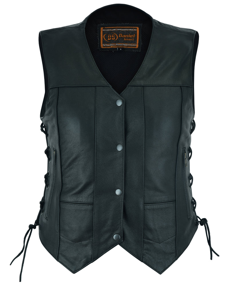 DS201  Women's 6 Pocket Utility Vest  Thunderbird Speed Shop