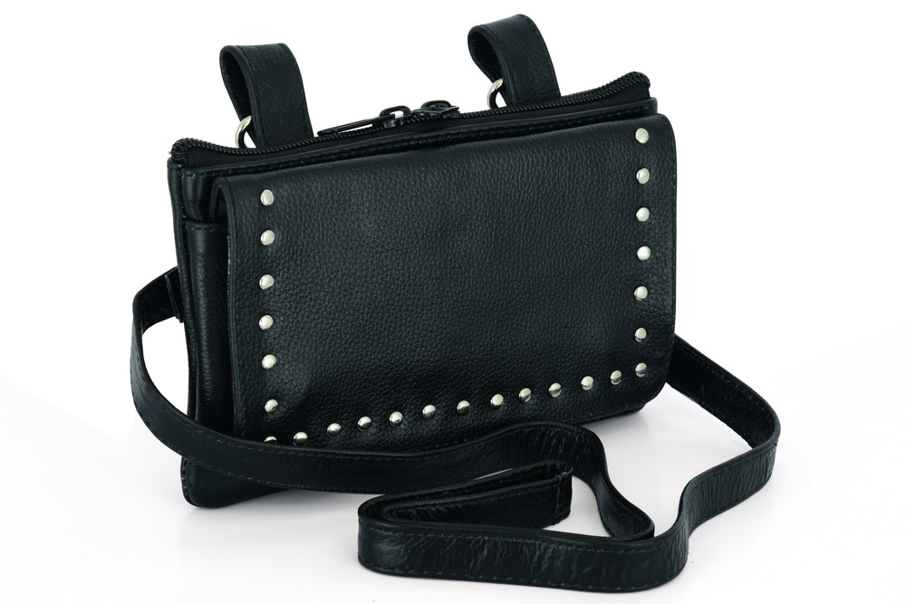 DS8586 Leather Belt Bag - Small  Thunderbird Speed Shop