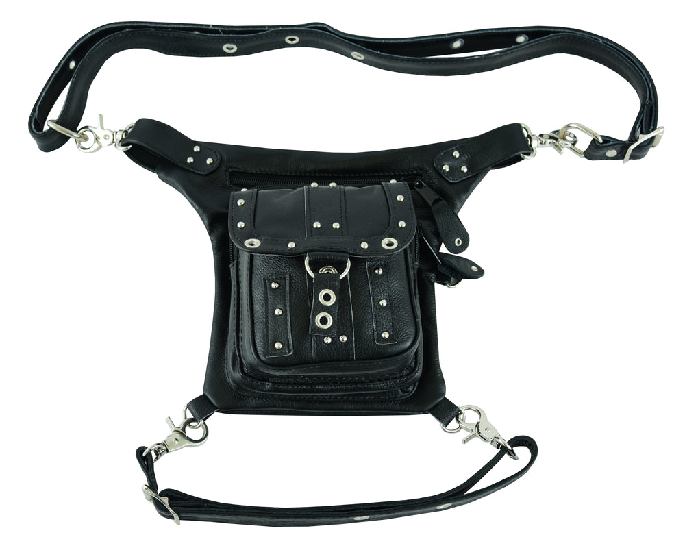 DS5853  Thigh Bag w/Waist belt  Thunderbird Speed Shop