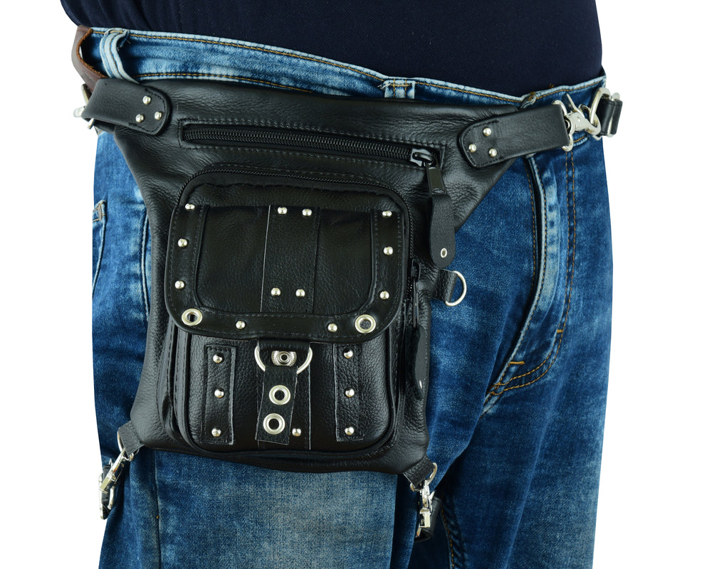 DS5853  Thigh Bag w/Waist belt  Thunderbird Speed Shop