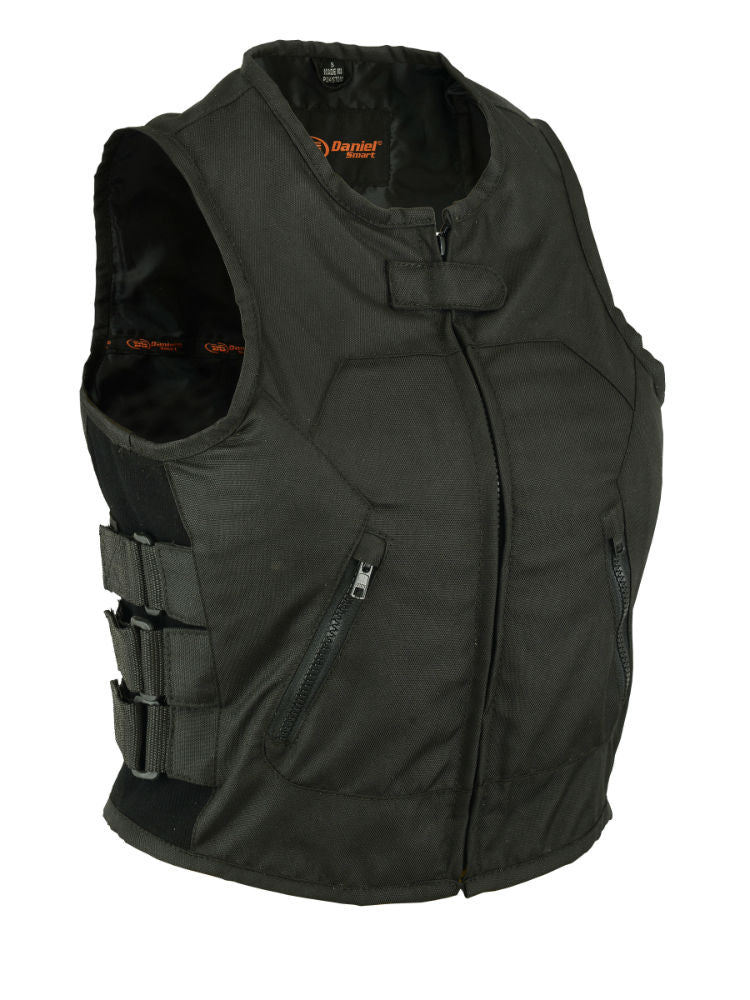 DS212BK Women's Textile Updated SWAT Team Style Vest  Thunderbird Speed Shop