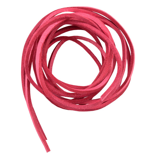 SLPINK 6' Feet Leather Laces - Hot Pink  Thunderbird Speed Shop