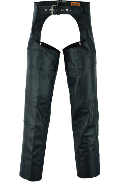 DS410 Dual Deep Pocket Unisex Chaps  Thunderbird Speed Shop