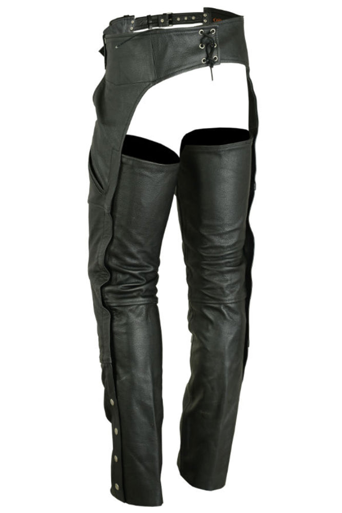 DS404 Unisex Economy Double Deep Pocket Chaps  Thunderbird Speed Shop