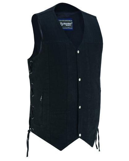 DM914TALL Men's Ten Pocket Denim Utility Vest - TALL  Thunderbird Speed Shop