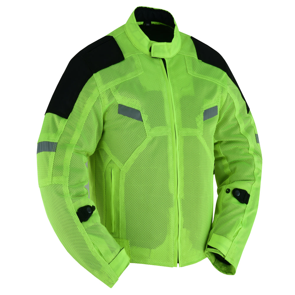 DS765 Men's Performance Mesh Jacket - High Vis  Thunderbird Speed Shop