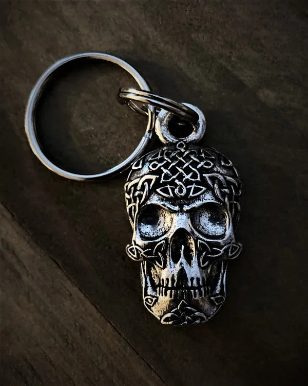 BBK-02 Celtic Skull Keychain  Thunderbird Speed Shop