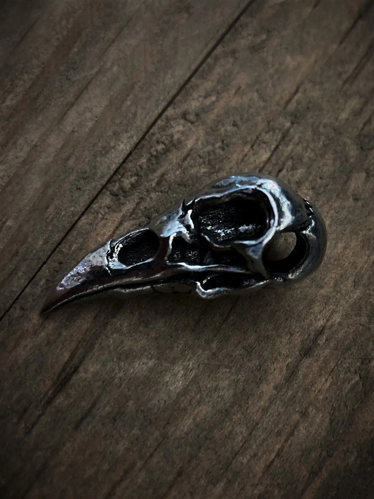 BBK-05 Raven Skull Keychain  Thunderbird Speed Shop