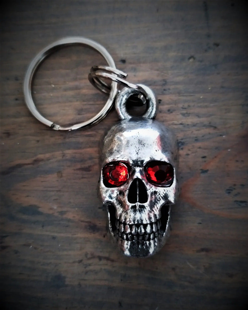 BBK-08 Skull Diamond Keychain  Thunderbird Speed Shop