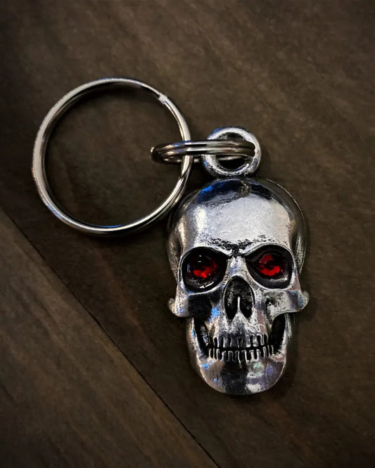 BBK-09 Evil Skull Diamond Keychain  Thunderbird Speed Shop