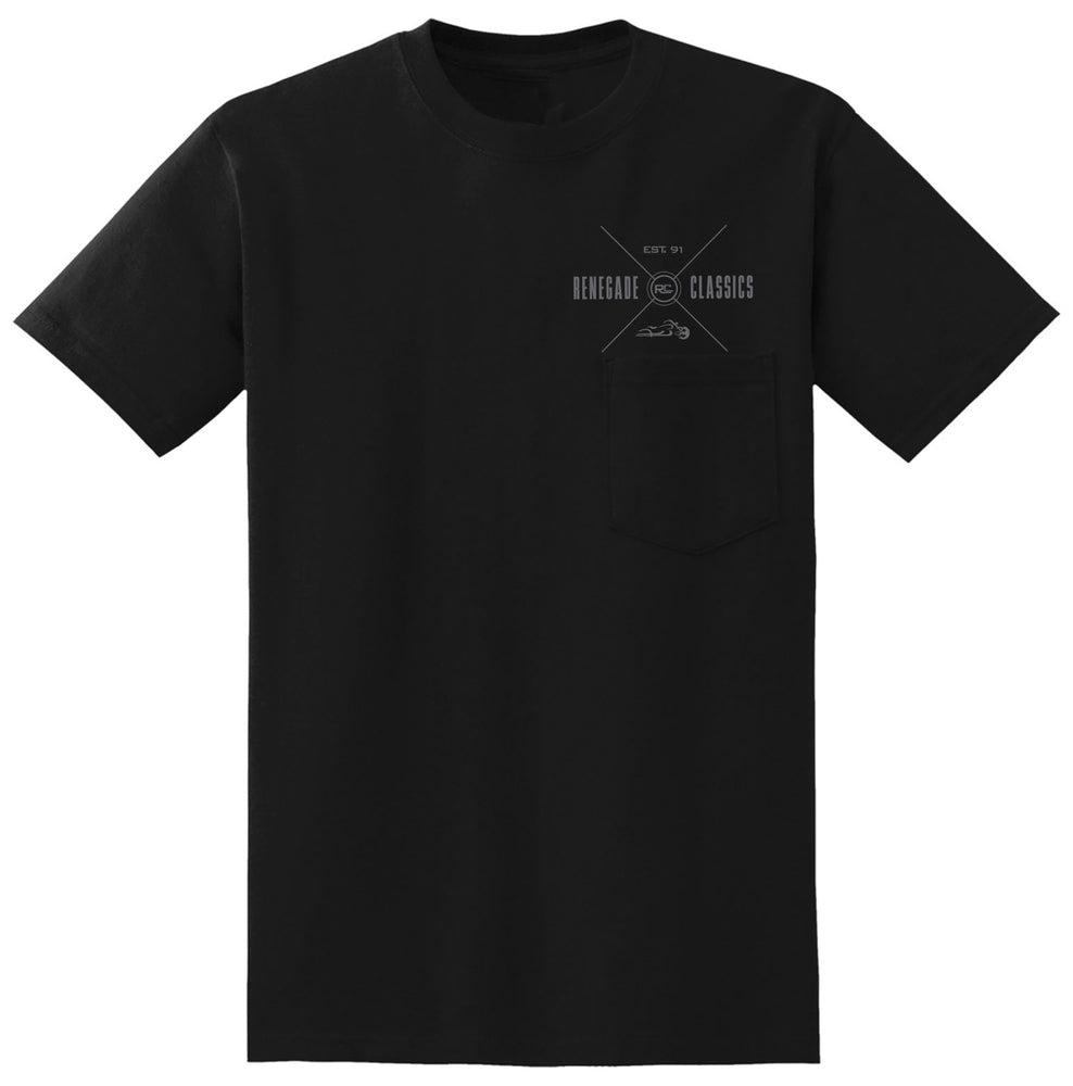 RC8001 Handlebar Tshirt  Thunderbird Speed Shop