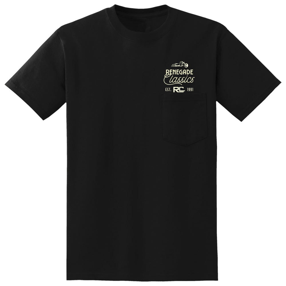 RC8008 Retro Sign Tshirt  Thunderbird Speed Shop