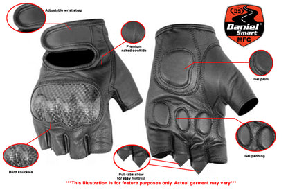 DS18 Sporty Fingerless Glove  Thunderbird Speed Shop