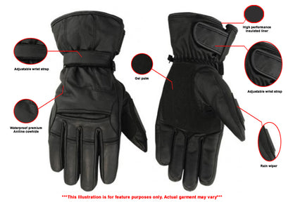 DS20 Heavy Duty Insulated Cruiser Glove  Thunderbird Speed Shop