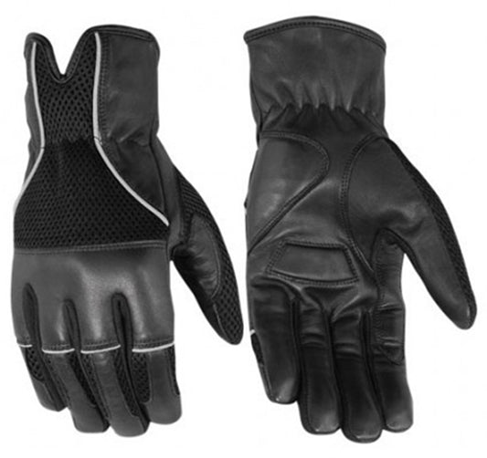 DS65 Leather / Mesh Summer Glove  Thunderbird Speed Shop