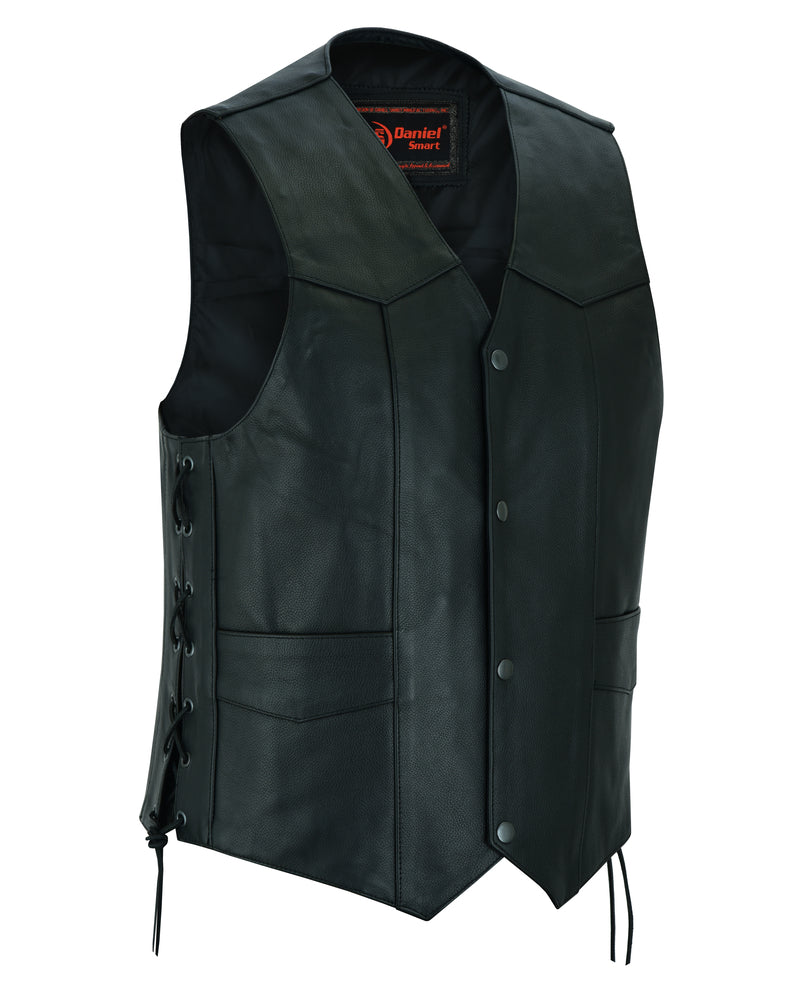 DS111 Traditional Single Back Panel Concealed Carry Vest  Thunderbird Speed Shop