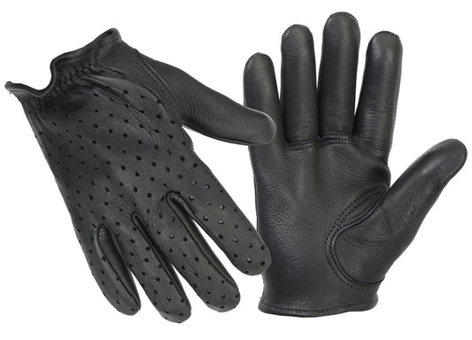 DS89PF Perforated Police Style Glove  Thunderbird Speed Shop