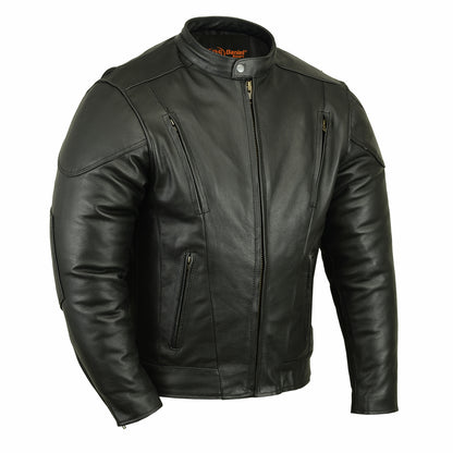 DS779 Men's Vented M/C Jacket w/ Plain Sides  Thunderbird Speed Shop