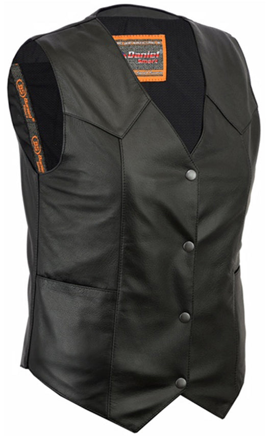 DS251 Women's Classic Plain Side Vest  Thunderbird Speed Shop