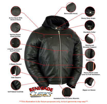 RC717 Men's Sporty Cruiser Jacket  Thunderbird Speed Shop