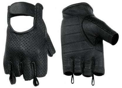 RC14 Perforated Fingerless Glove  Thunderbird Speed Shop