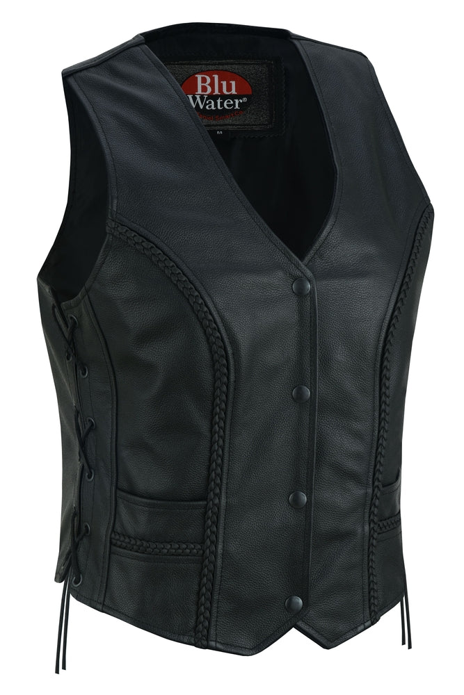 DS272 Women's Premium Braided Vest  Thunderbird Speed Shop