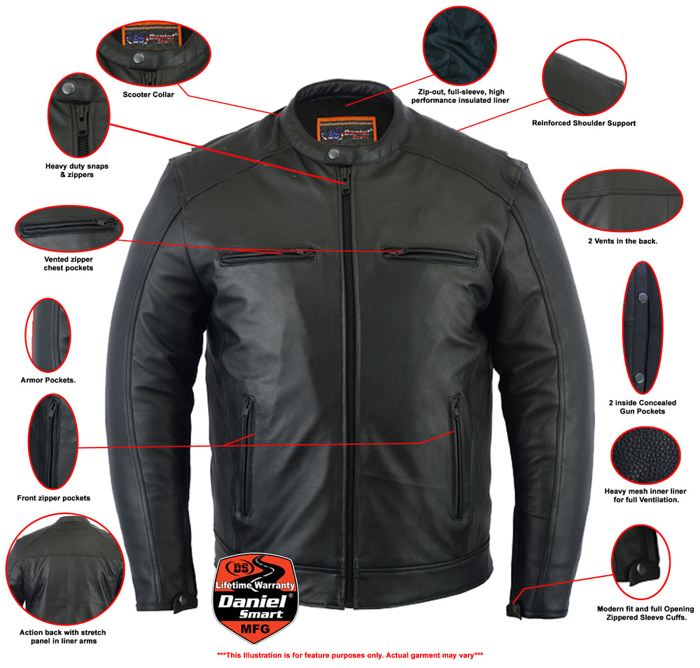 DS735 Men's Cruiser Jacket  Thunderbird Speed Shop