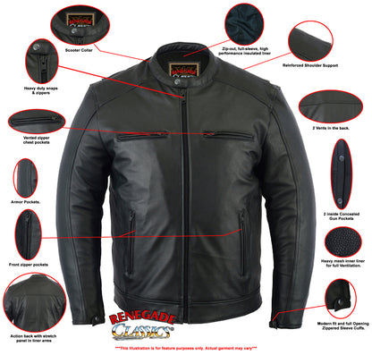 RC735 Men's Lightweight Cruiser Jacket  Thunderbird Speed Shop