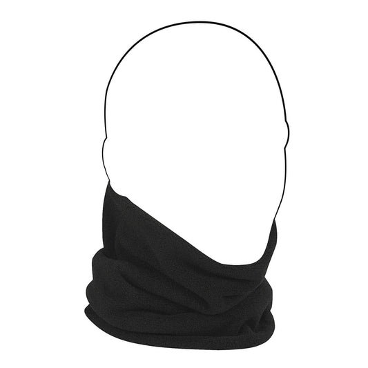 WFMFN114 ZAN® Neck Gaiter- Microfleece- Black  Thunderbird Speed Shop