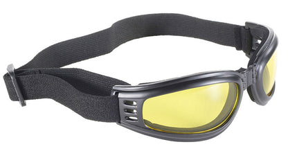 45212 Nomad Goggle Black Frame- Yellow Lens  Thunderbird Speed Shop