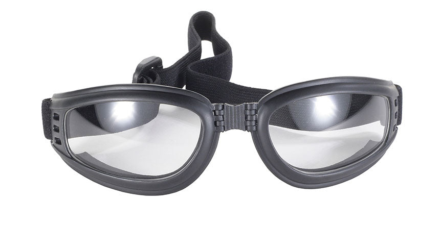 4525 Nomad Goggle Black Frame- Clear Lens  Thunderbird Speed Shop