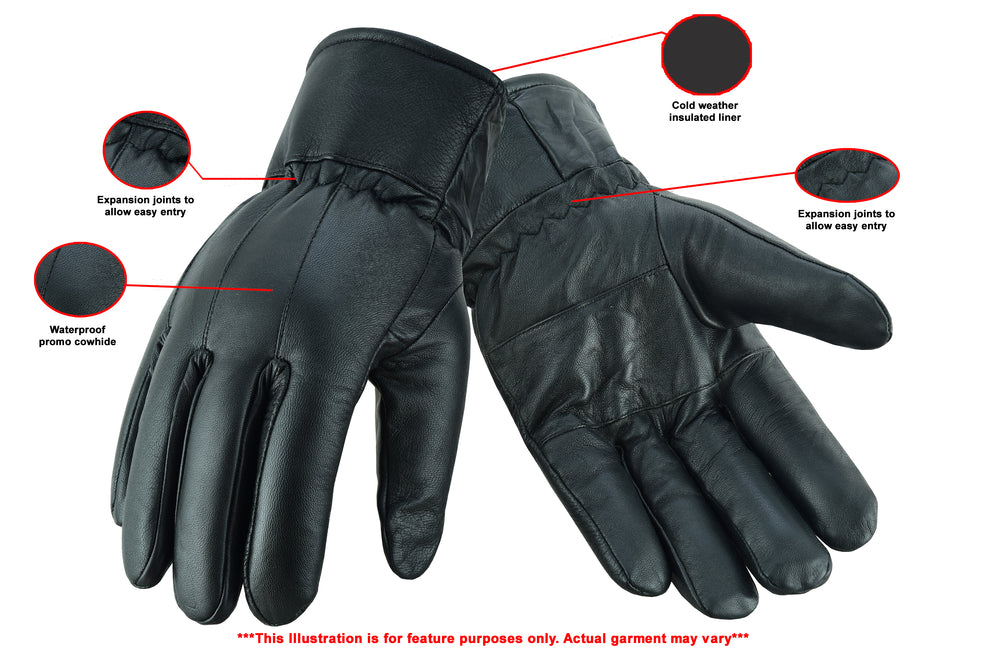 DS25 Cold Weather Insulated Glove  Thunderbird Speed Shop