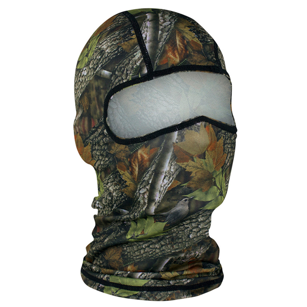 WBP238 Balaclava Polyester- Forest Camo  Thunderbird Speed Shop