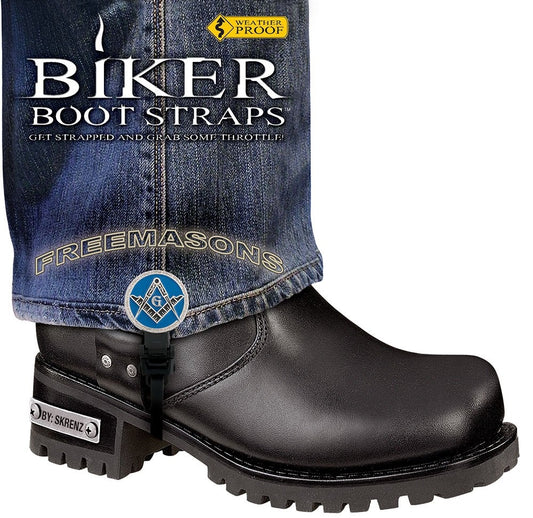 BBS/FM6 Weather Proof- Boot Straps- Freemasons- 6 Inch  Thunderbird Speed Shop