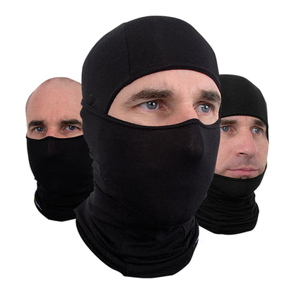 BLCLV028 Lightweight Balaclava Deluxe- Black  Thunderbird Speed Shop