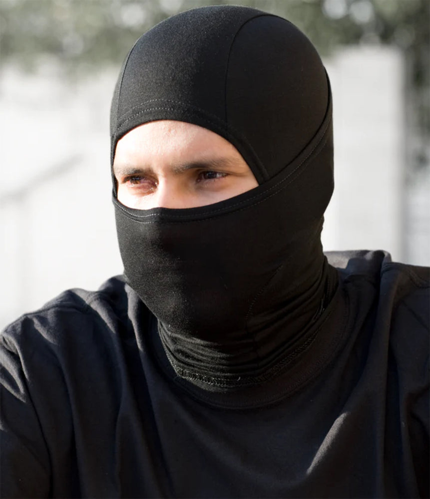 BLCLV028 Lightweight Balaclava Deluxe- Black  Thunderbird Speed Shop