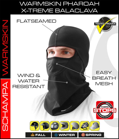 BLCLV011 Pharoah Deluxe II Balaclava- StormGear Botton- WarmSkin Top  Thunderbird Speed Shop