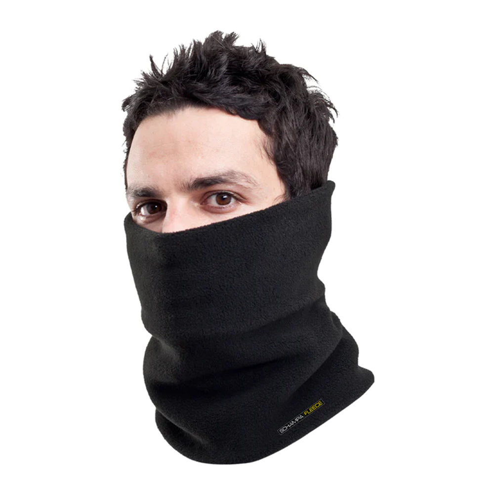 NG001- Double Layer Fleece NeckGaiter- Black  Thunderbird Speed Shop