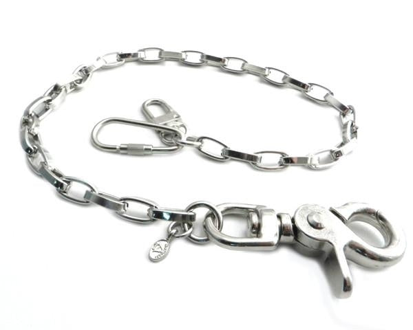 NC130-18 Modern Chrome Wallet Chain 16"  Thunderbird Speed Shop