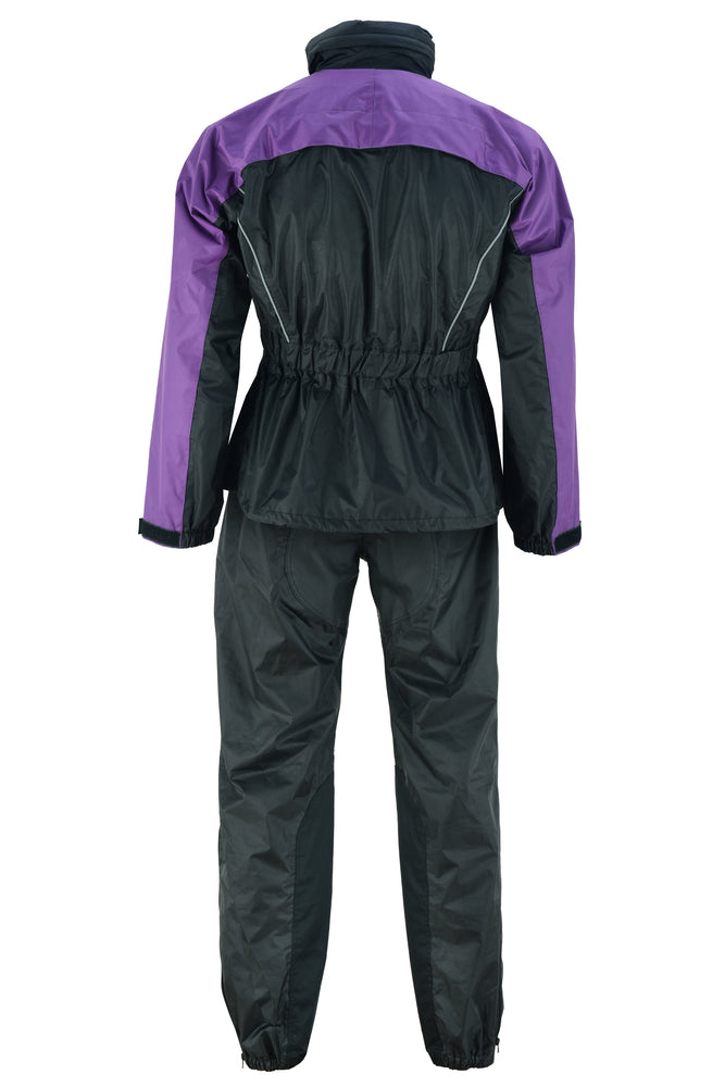 DS575PU Women's Rain Suit (Purple)  Thunderbird Speed Shop