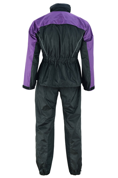 DS575PU Women's Rain Suit (Purple)  Thunderbird Speed Shop