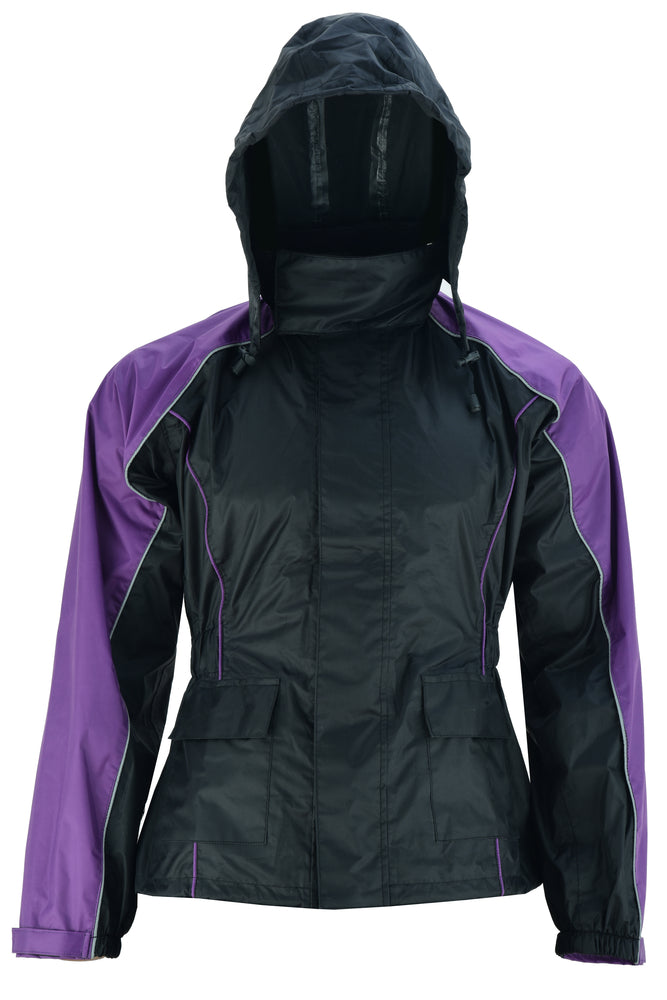 DS575PU Women's Rain Suit (Purple)  Thunderbird Speed Shop