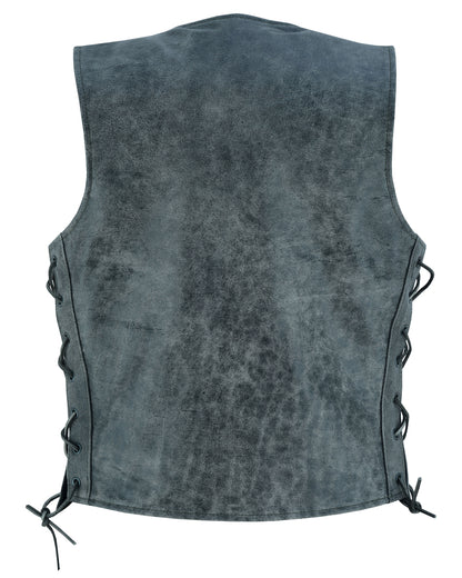 DS205V Women's Gray Single Back Panel Concealed Carry Vest  Thunderbird Speed Shop