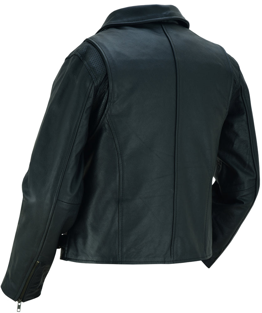 DS804 Women's Updated Stylish M/C Jacket  Thunderbird Speed Shop