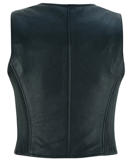 DS238 Women's Stylish Lightweight Zipper Front Vest  Thunderbird Speed Shop