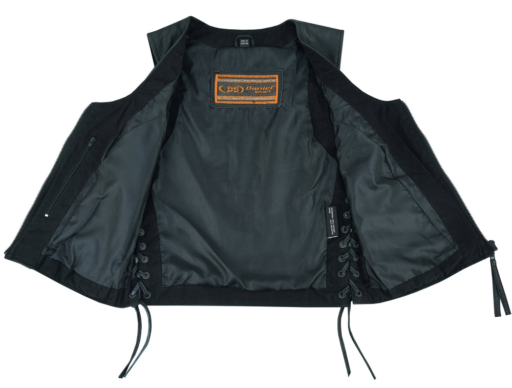 DS241 Women's Lightweight Vest with Rivets Detailing  Thunderbird Speed Shop