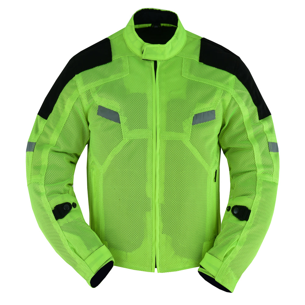 DS765 Men's Performance Mesh Jacket - High Vis  Thunderbird Speed Shop