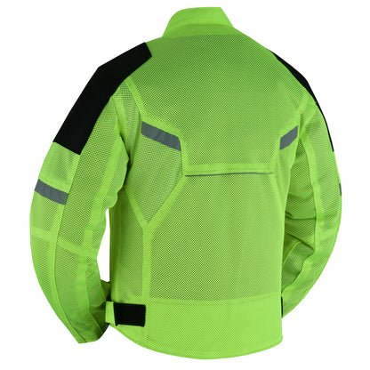 DS765 Men's Performance Mesh Jacket - High Vis  Thunderbird Speed Shop