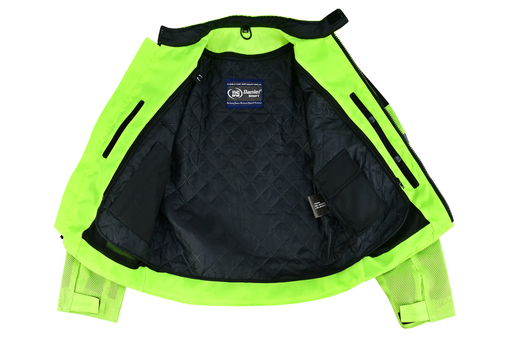 DS765 Men's Performance Mesh Jacket - High Vis  Thunderbird Speed Shop